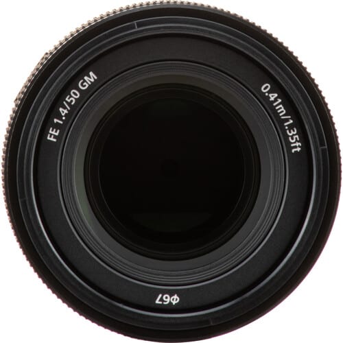 SONY FE 50MM F1.4 GM LENS