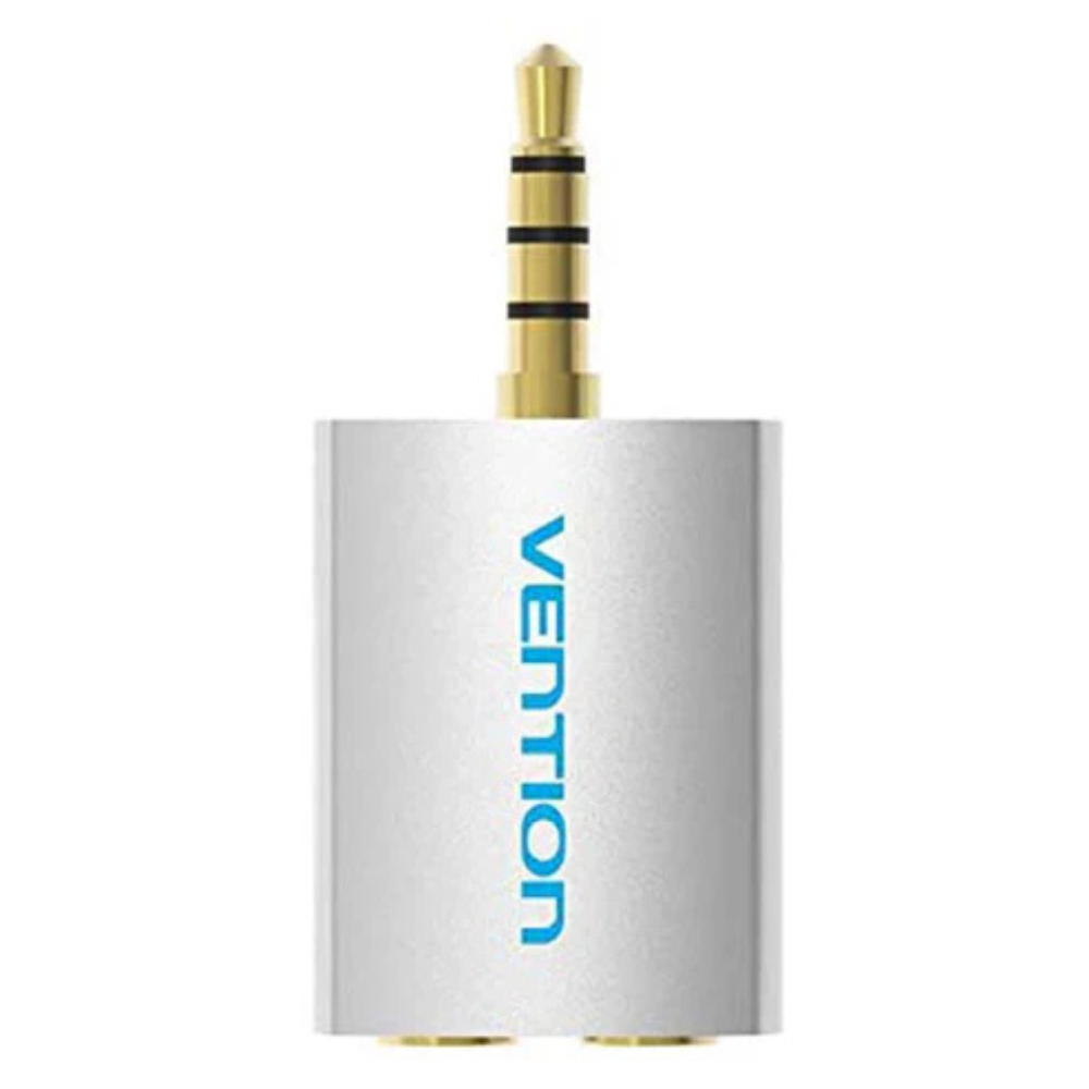 VENTION 4 POLE 3.5MM MALE TO 2*3.5MM FEMALE CONVERTER VEN-BDAW0