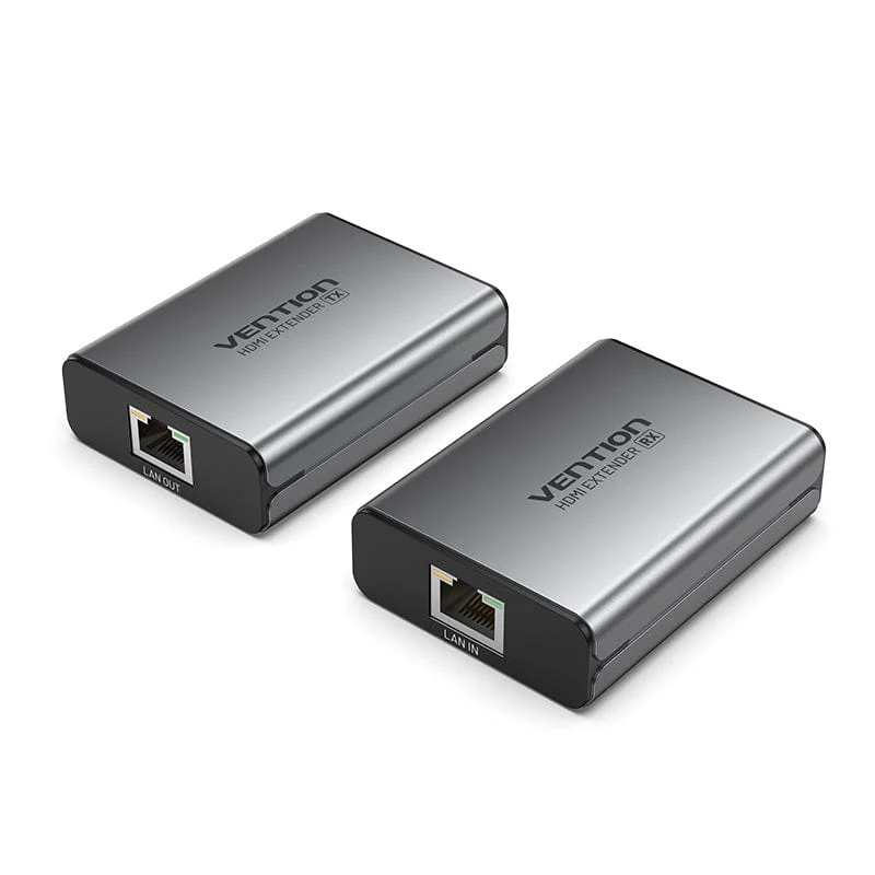 Vention HDMI Network Cable Extender 50M Gray Aluminum Alloy Type-VEN AKGH0