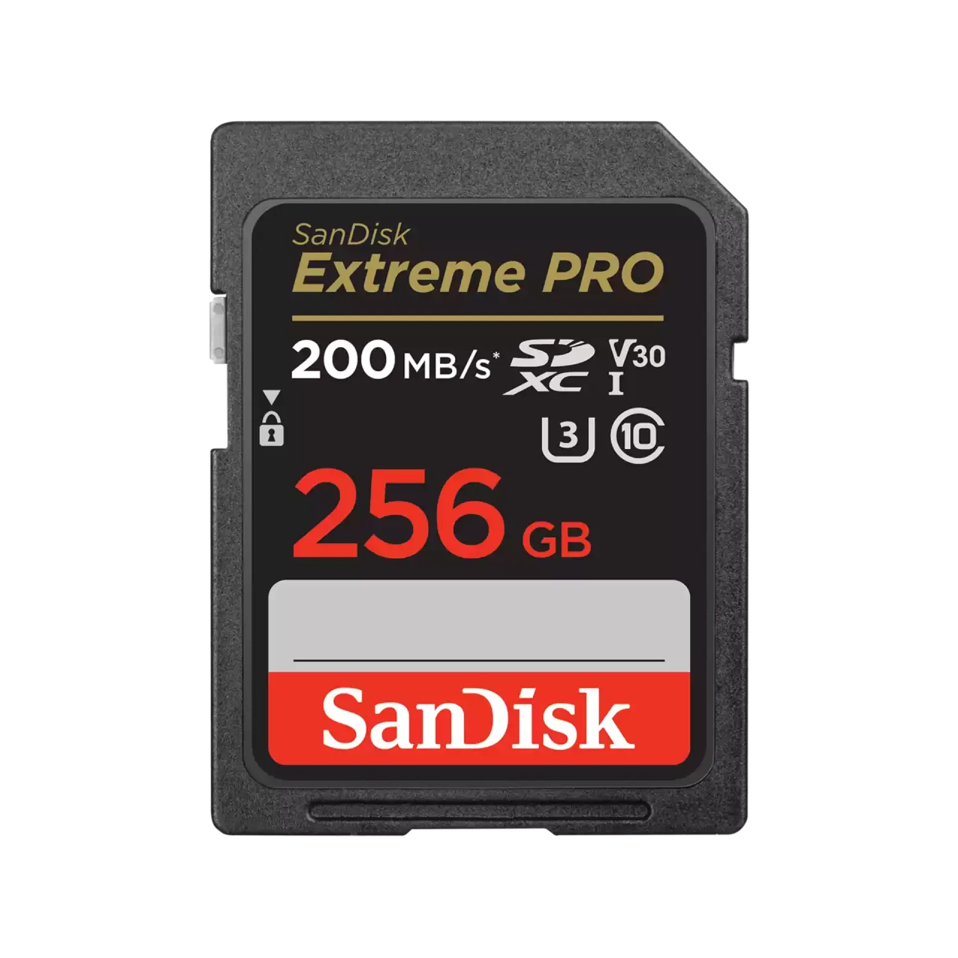 SanDisk Extreme PRO 256GB SDXC UHS-I Card 200MB/s SDSDXXD