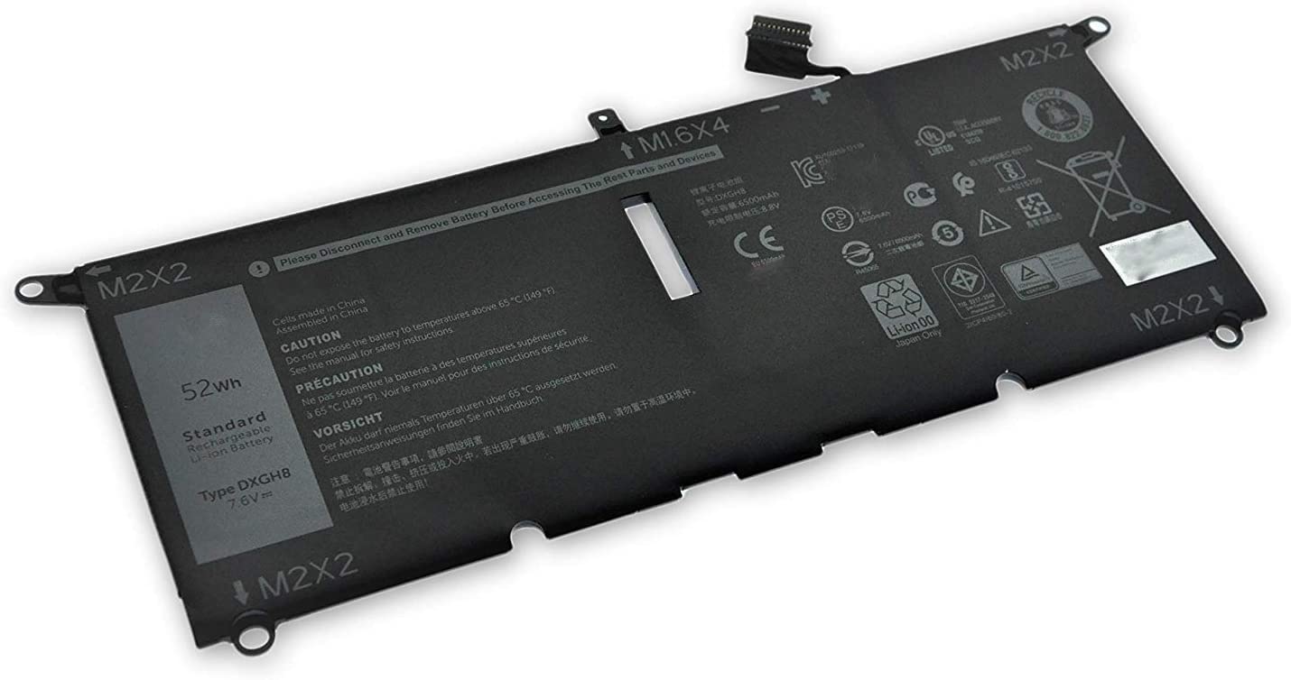 Dell XPS 13 9370 7.6V 52Wh Original Battery