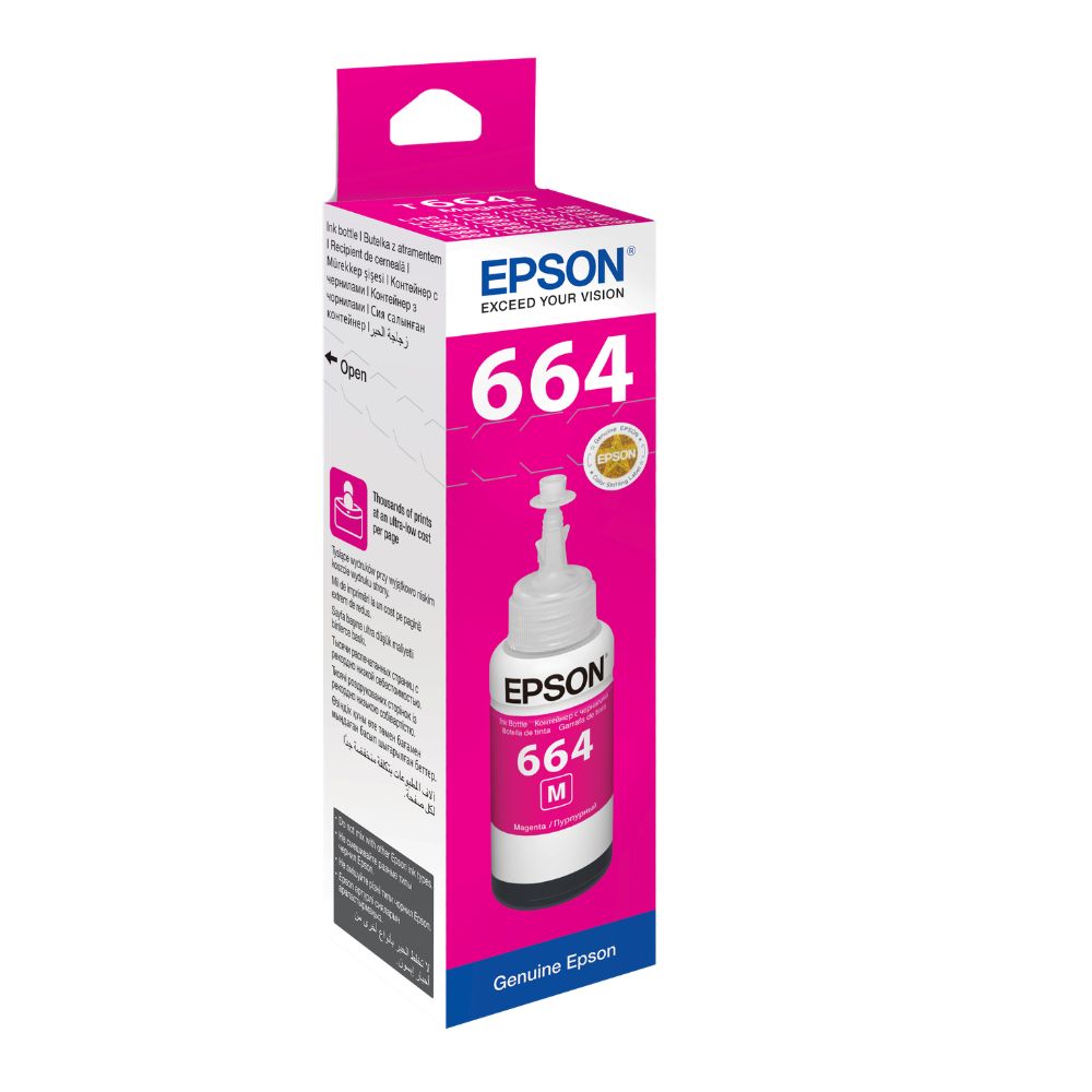 INK CART EPSON  T6643 Magenta-70ml - C13T66434A