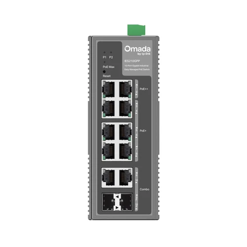 TP-Link IES210GPP Omada 10-Port Industrial Gigabit Switch