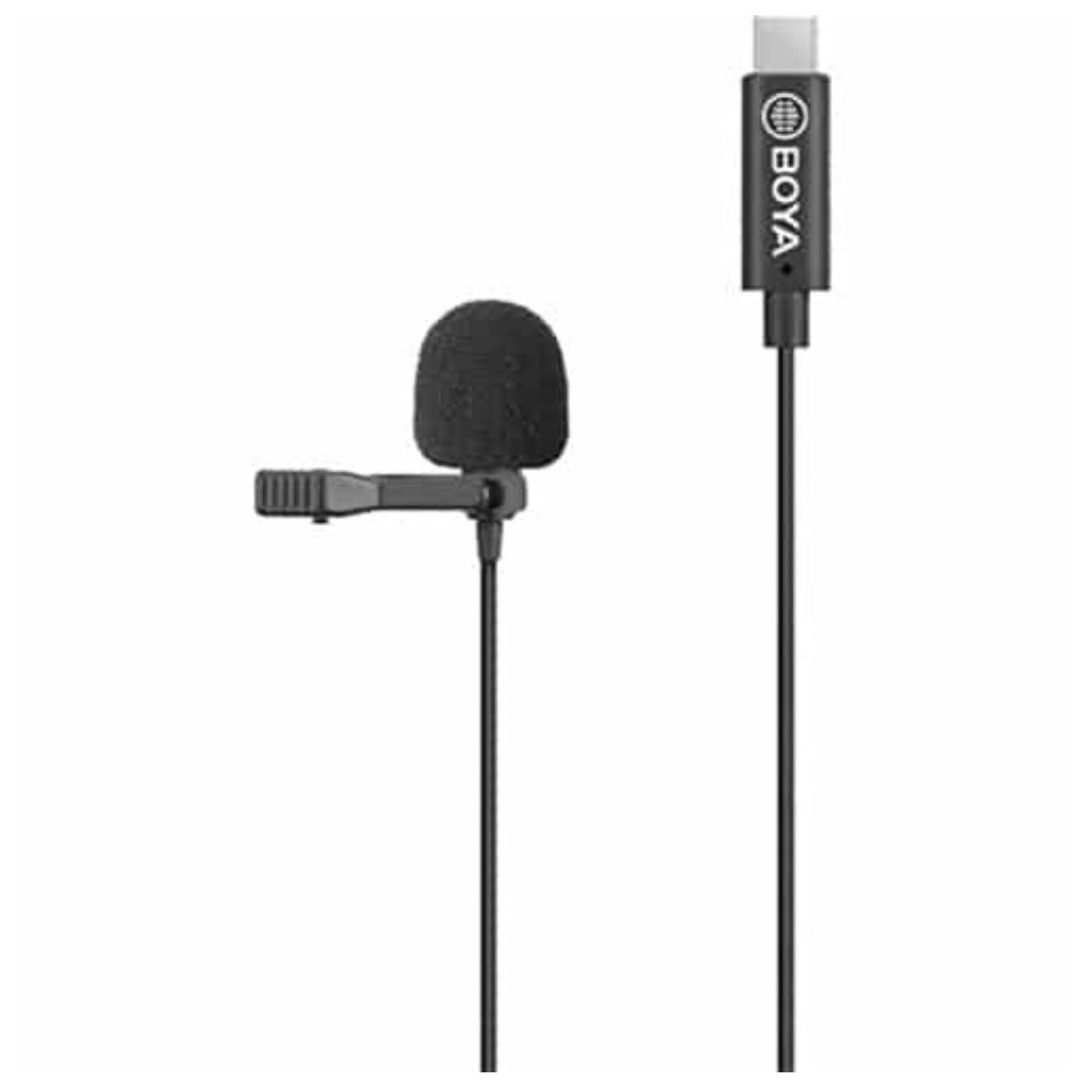 BOYA BY-M3 Omnidirectional Lavalier Microphone (USB Type-C)